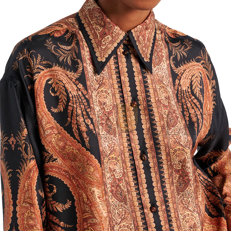 ZIMMERMANN PAISLEY-PRINT SHIRT 9999TF251